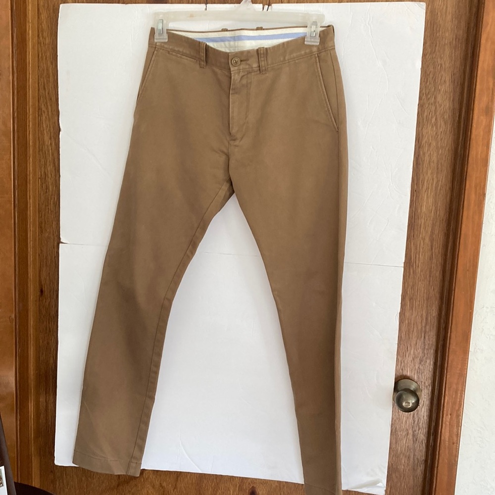 J Crew Essential 484 Tan Chinos, size 29x30